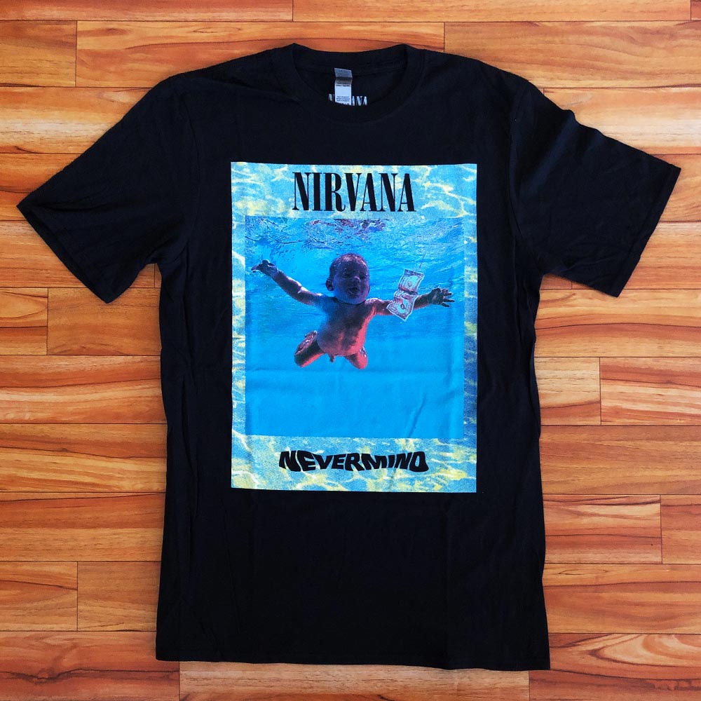 T-Shirt Nirvana - Ripple Overlay | Original Merch