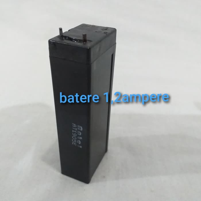 ACCU Aki Baterai Kering 4v 1.2ah ANTEL/Batere Rechargeable 9x2x3.5cm