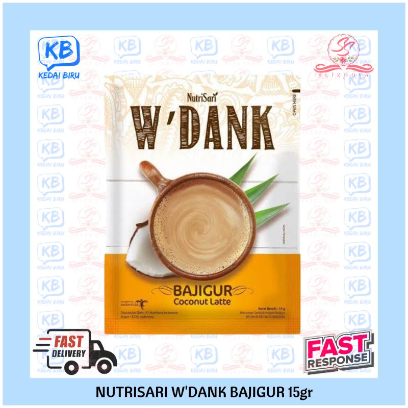 

Nutrisari W'dank Bajigur 15gr (1 sachet)