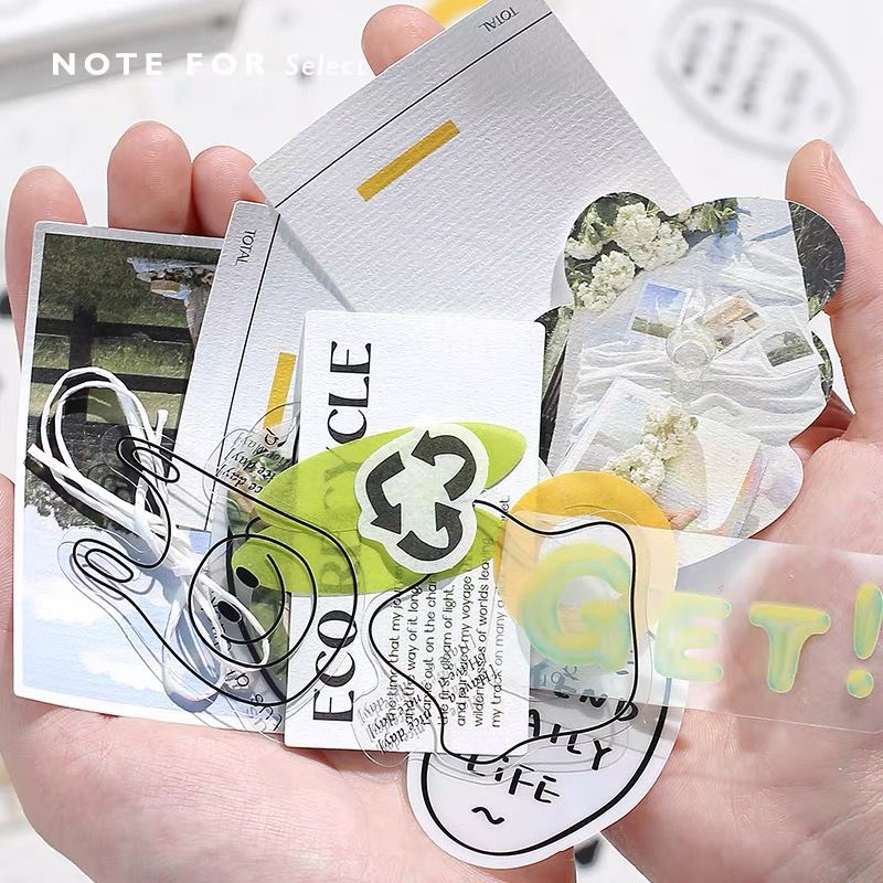 

30pcs Daydream Radio Series Stickers Modern Style Sticker Journal Scrapbook Bujo DIY