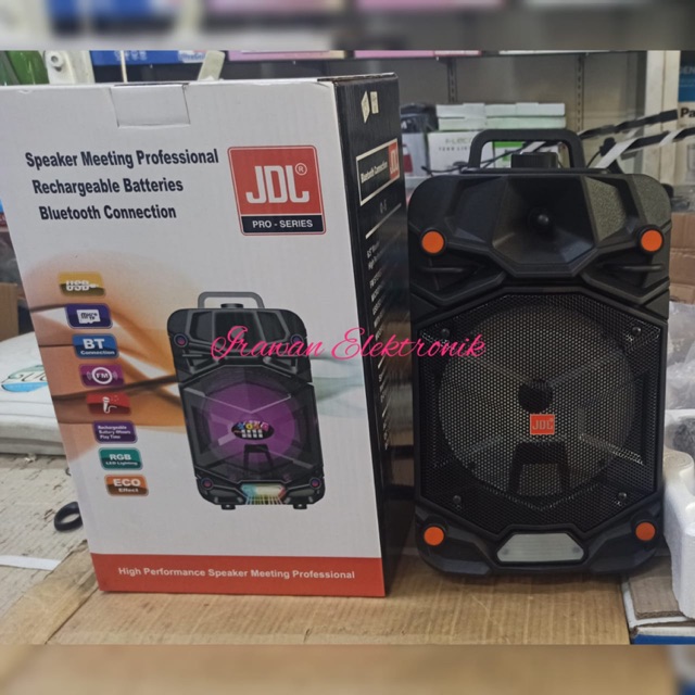 JDL Q6 Mini Ampli Metting Speaker Portable Bonus Microphone PROMO MURAH
