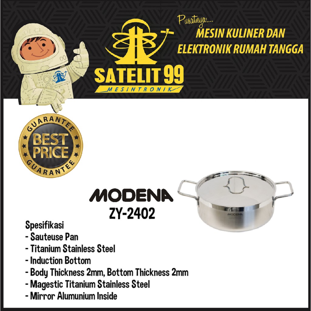 SAUTEUSE PAN - WALDEMAR MODENA ZY-2402