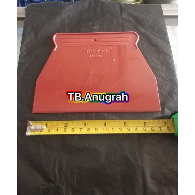 Kape PVC Scraper Skrap Sekrap Plastik 5&quot; 7&quot; Inch Inci Alat Dempul Tembok Dinding Kompon Scrapper Putty scraper