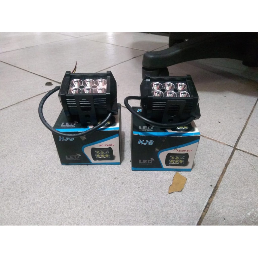 Lampu Motor LED Universal Merek HJG