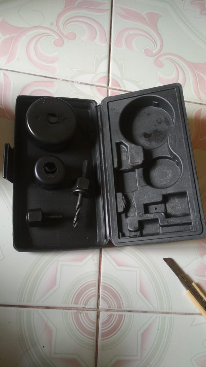 Mata Bor Hole Saw 11pcs Suju Holesaw Kayu Hidroponik Set 19-64mm Besi Plat Tipis