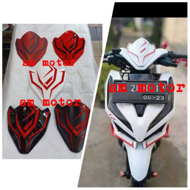 Cover visor vario 150 new visor vario 150 led