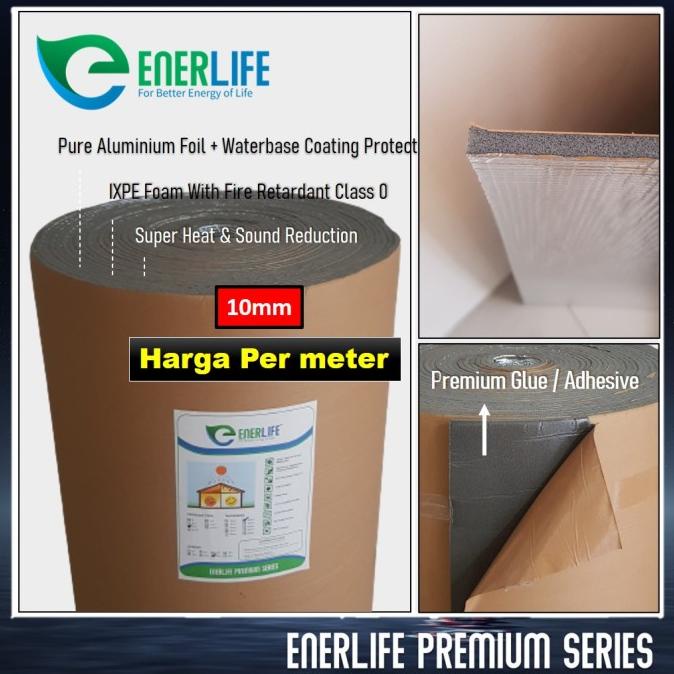 

ALUMINIUM FOIL ATAP PREMIUM 10mm Harga Per Meter / Meteran P-10A1G