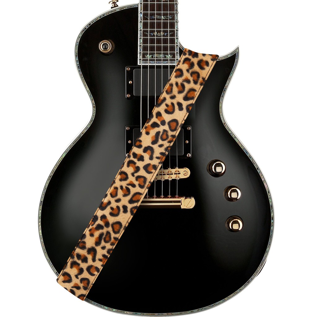 Amumu VL01-LP Strap Gitar motif Leopard Flocking