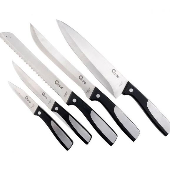 

PROMO OXONE SET PISAU STAINLESS TEBAL DAN BLOK - KNIFE BLOCK SET BVN65496G