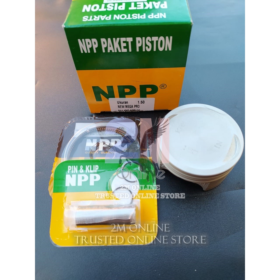 Mdr Seher Piston Kit New Megapro Mono KYE OS 150 Merk NPP