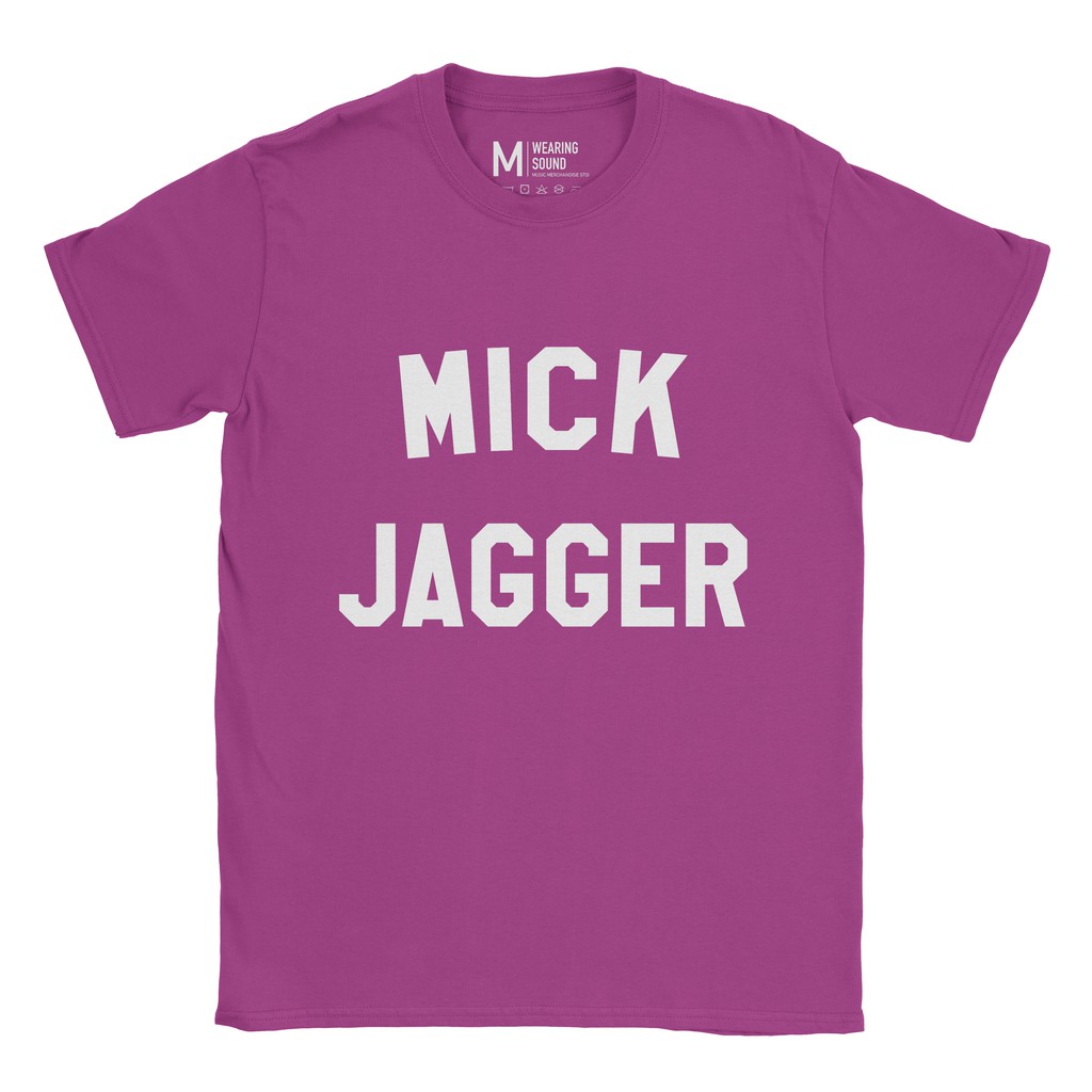 Baju Kaos Band Mick Jagger Heliconia