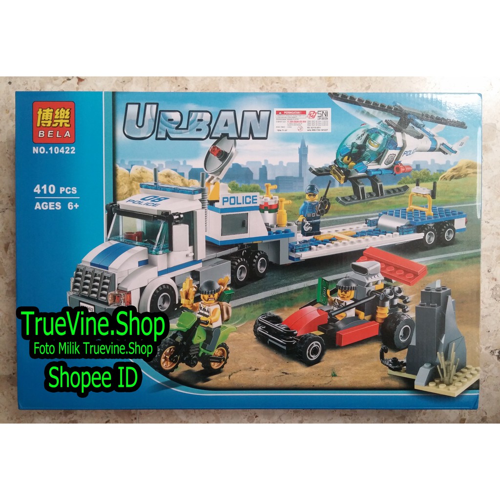 LEGO BELA 10422 - POLICE - URBAN - Helicopter Patrol