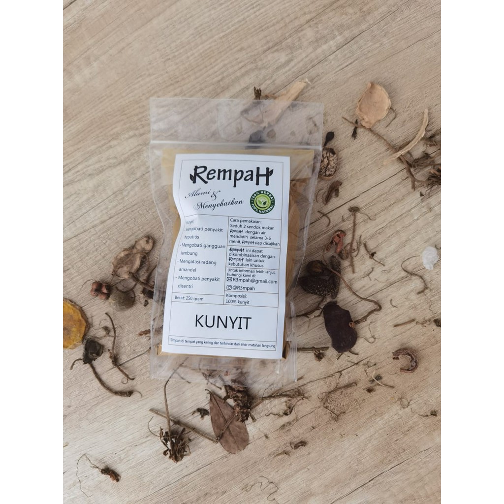 Kunyit Kunir Bubuk Herbal by Rempah