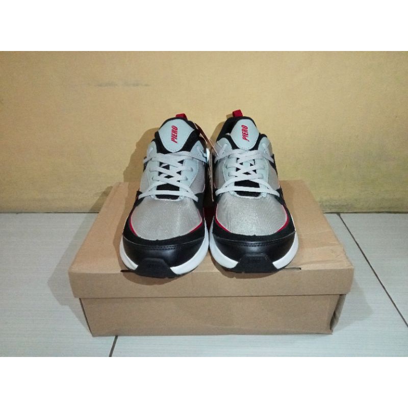 Piero Quatro Black white grey - Size 41