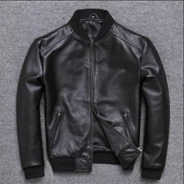 Jaket Kulit Asli - Jaket Kulit Domba Asli - Jaket Biker Bomber