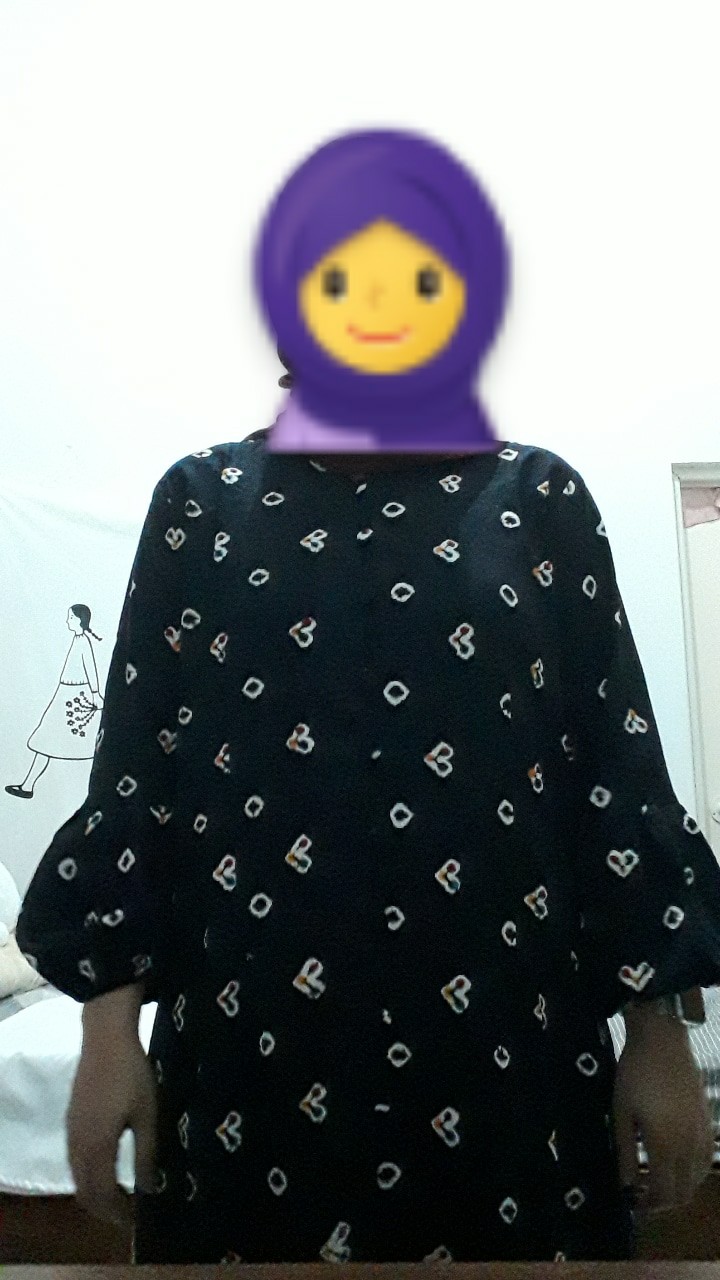 Tunic Batik - Aresha Hitam