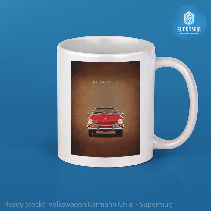 Gelas Mug Ceramic Volkswagen Karmann Ghia