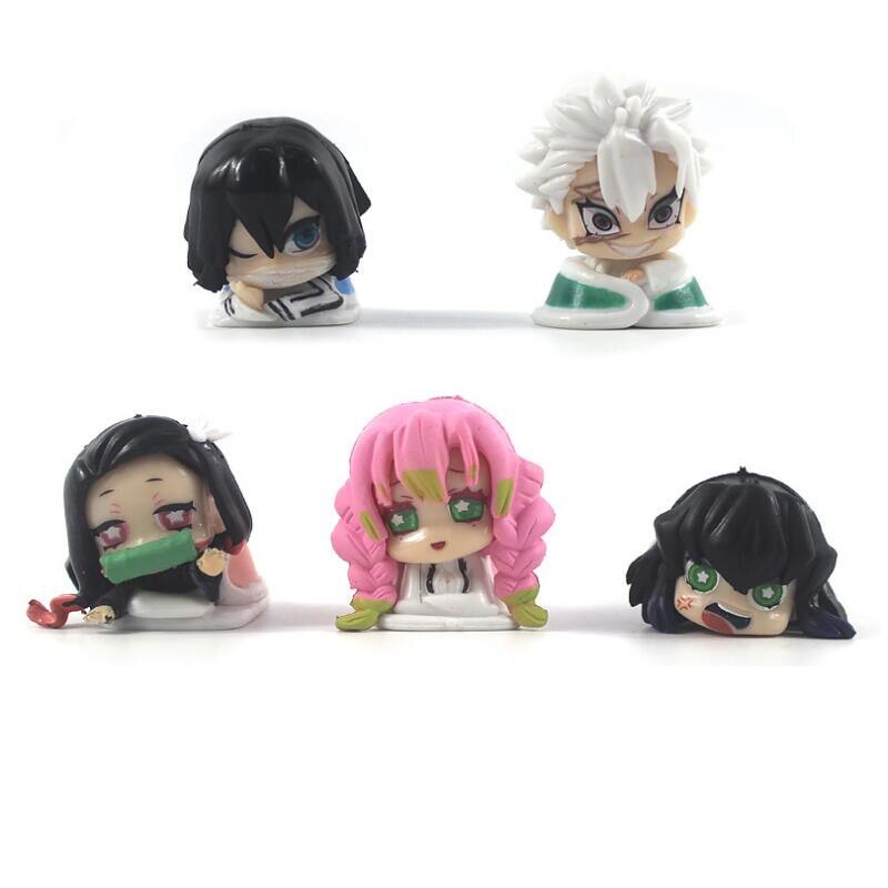 Figure Demon Slayer Kimetsu No Yaiba Set 5 pcs Sleeping