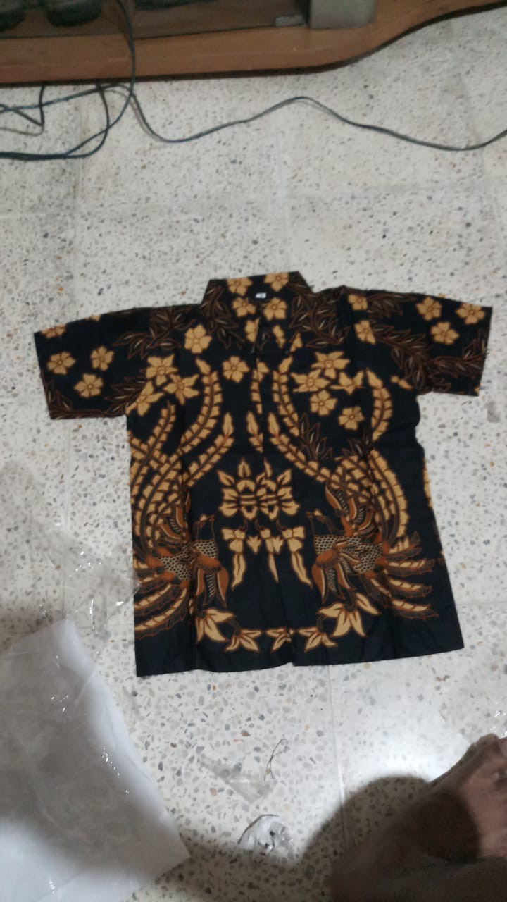 S.m.l.xl.xxl Kemeja Batik Anak|hem Batik Anak