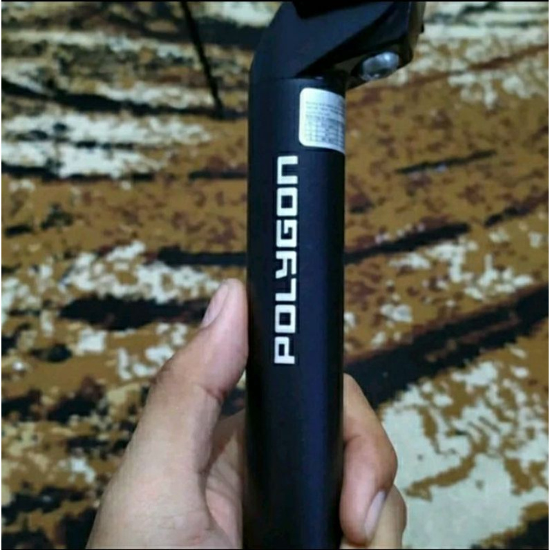 SEATPOST SEPEDA POLYGON DIAMETER 27.2 MM TIANG SADEL ALLOY ORIGINAL