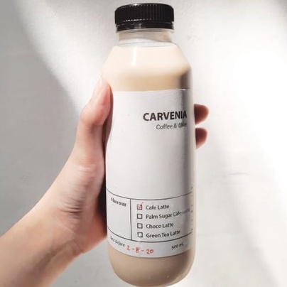 

(Carvenia) Bottled Cafe Latte 500ml / 1000ml Kopi Susu Botolan