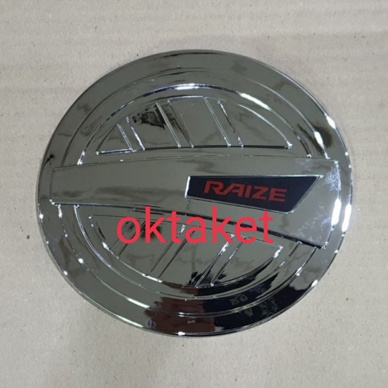 tank cover Toyota Raize 2020 2021 2022 chrome