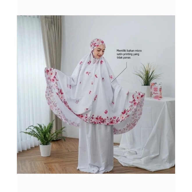 Paket Mukena Al-Qur'an Tasbih Eksklusif Warna Pink