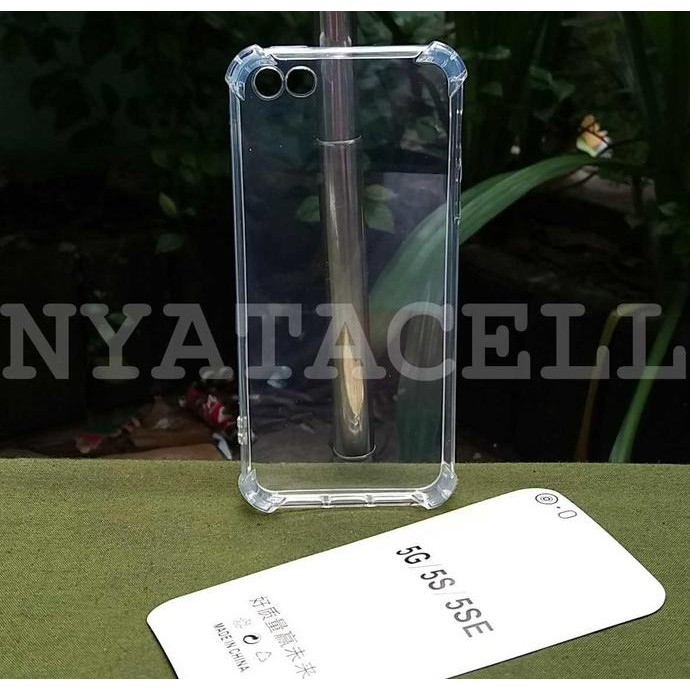 NEW SOFT CASE ANTICRACK IPHONE 5 5G 5S /ANTI CRACK KNOCK SHOCK BENTUR TPU - BENING MILENIA