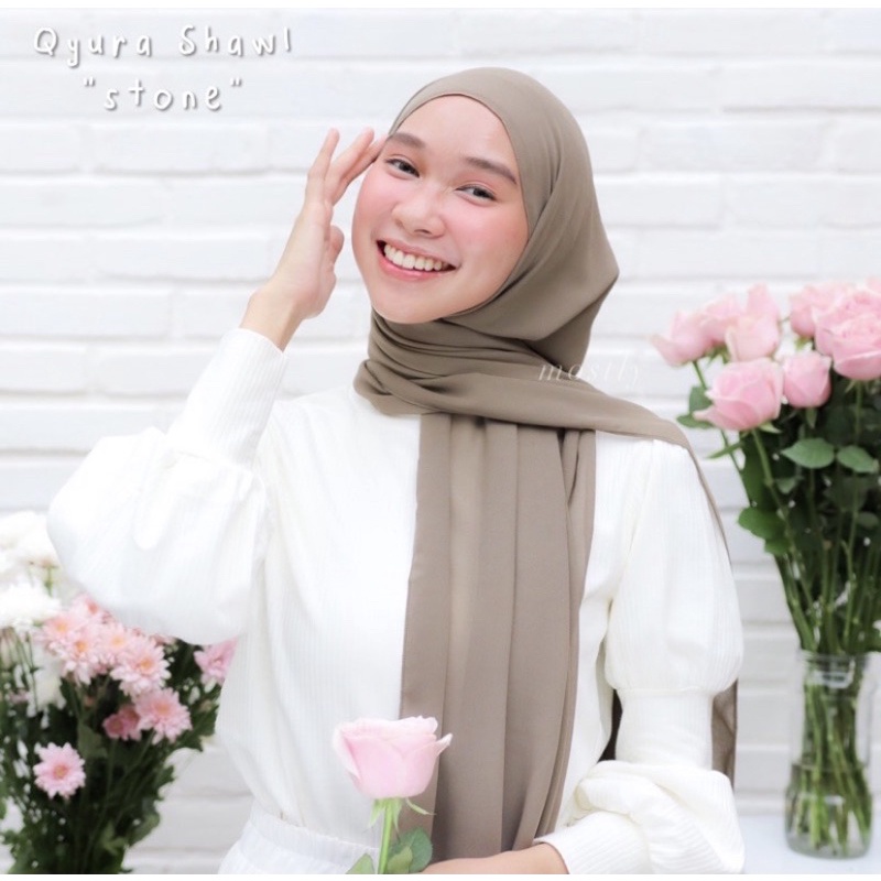 Itsmostly - Qyura Shawl-Stone