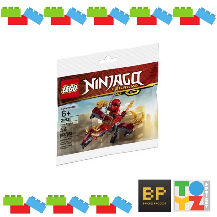 Mainan Lego Ninjago Legacy Fire Flight 30535 - Set Pesawat Naga Api