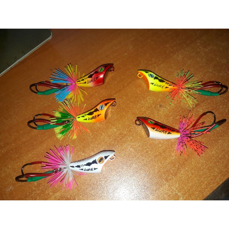 UMPAN CASTING JUMP FROG GEOL WTD MRA LURE 3.7 cm