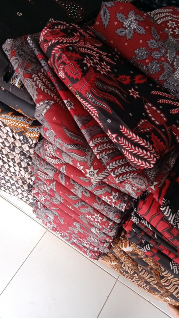 Maura Couple ~ Sania Ruffle Batik Couple Ori Ndoro Jowi