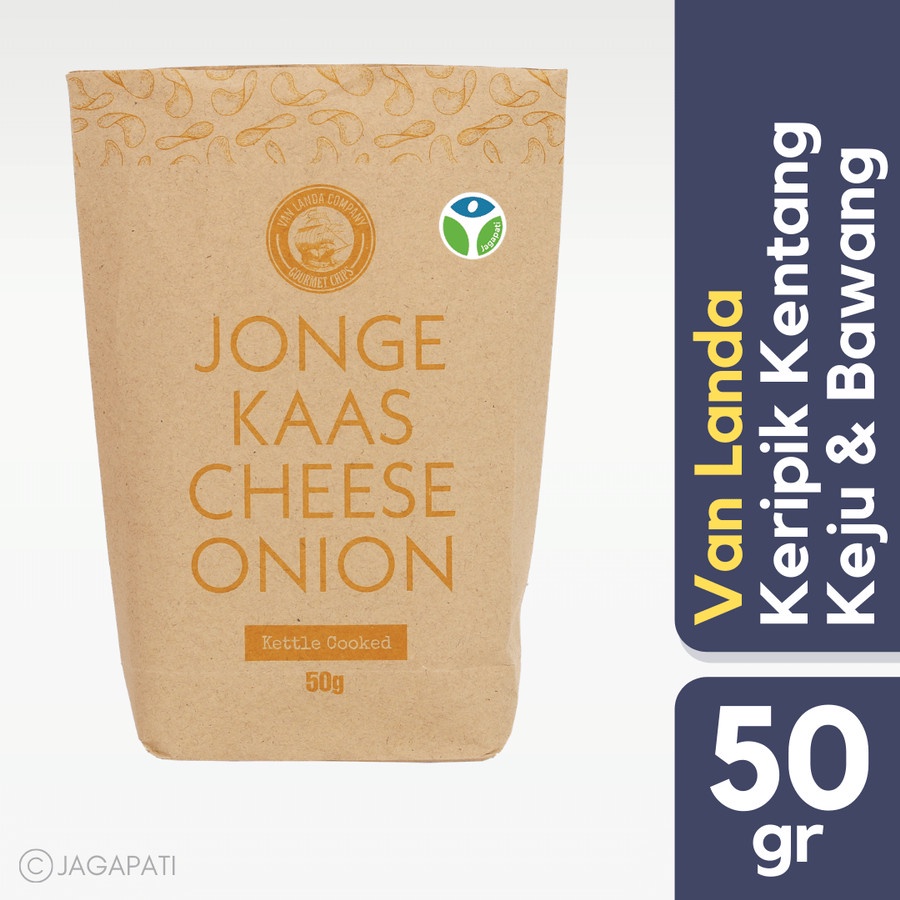 

Van Landa - Jonge Kaas Cheese Onion 50gr - Keripik Kentang