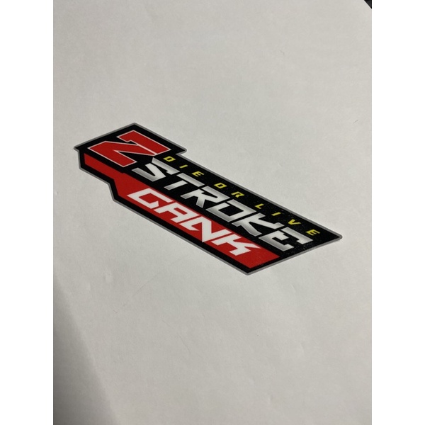 STIKER STICKER 2 STROKE GANK