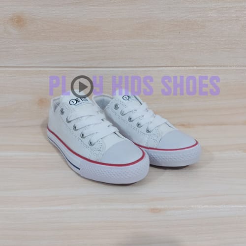 ONE KIDS - SEPATU ANAK LAKI LAKI | SEPATU ANAK PEREMPUAN | SEPATU ANAK USIA 5 6 7 8 TAHUN WARNA PUTIH SIZE 31-35