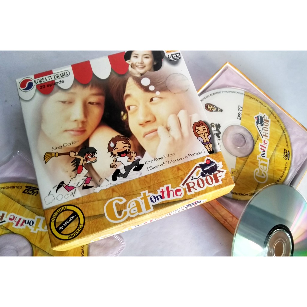 VCD Original Serial Drama Korea Cat On The Roof
