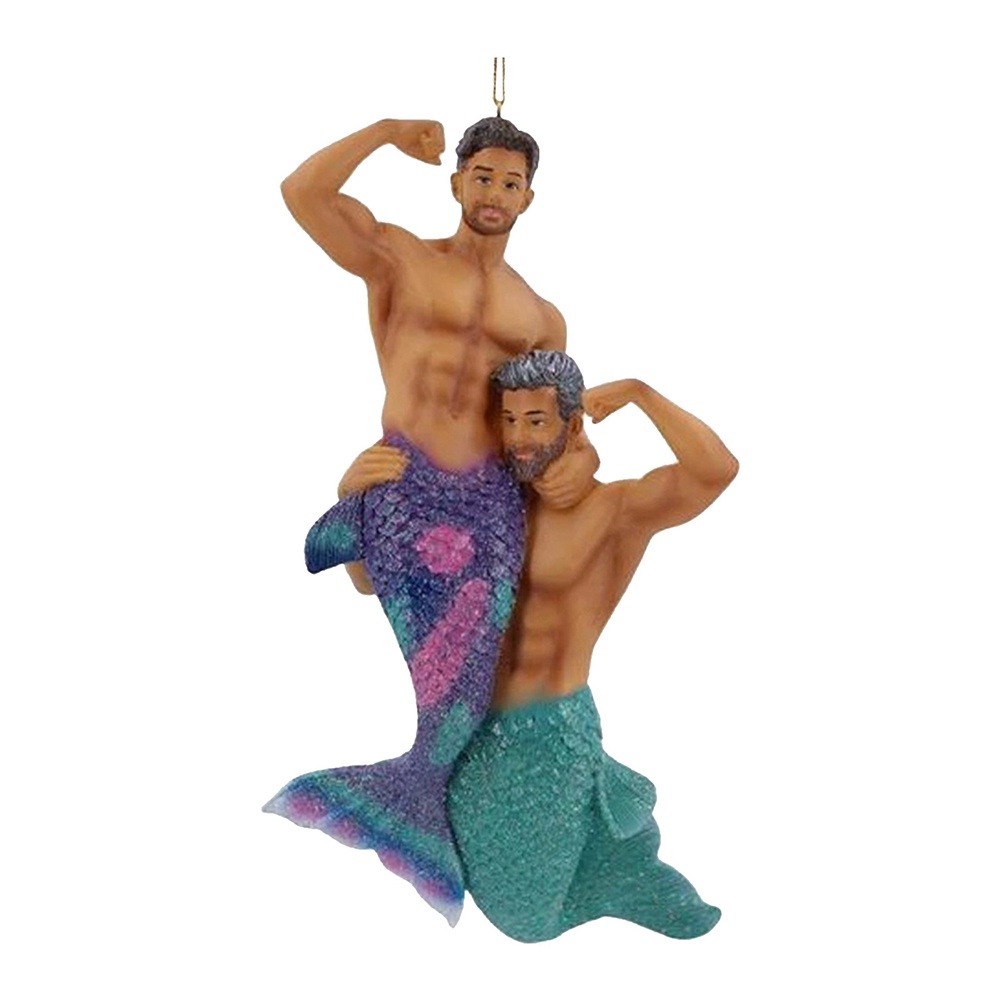 Ornamen Boneka Mermaid Bahan Akrilik Untuk Dekorasi Pohon Natal