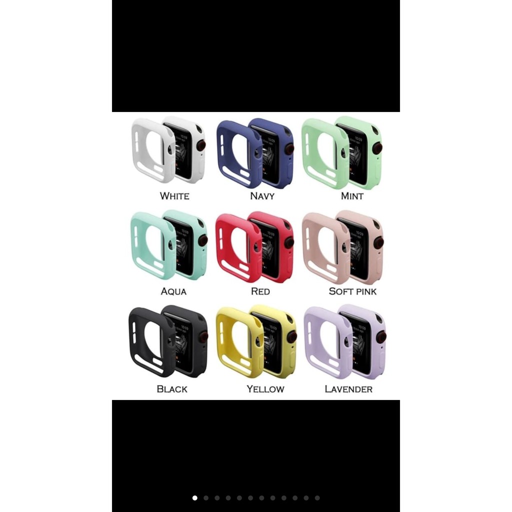 Casing Apple Watch Softcase Apple iWatch Colorful Apple Watch Case Series 1 2 3 4 5