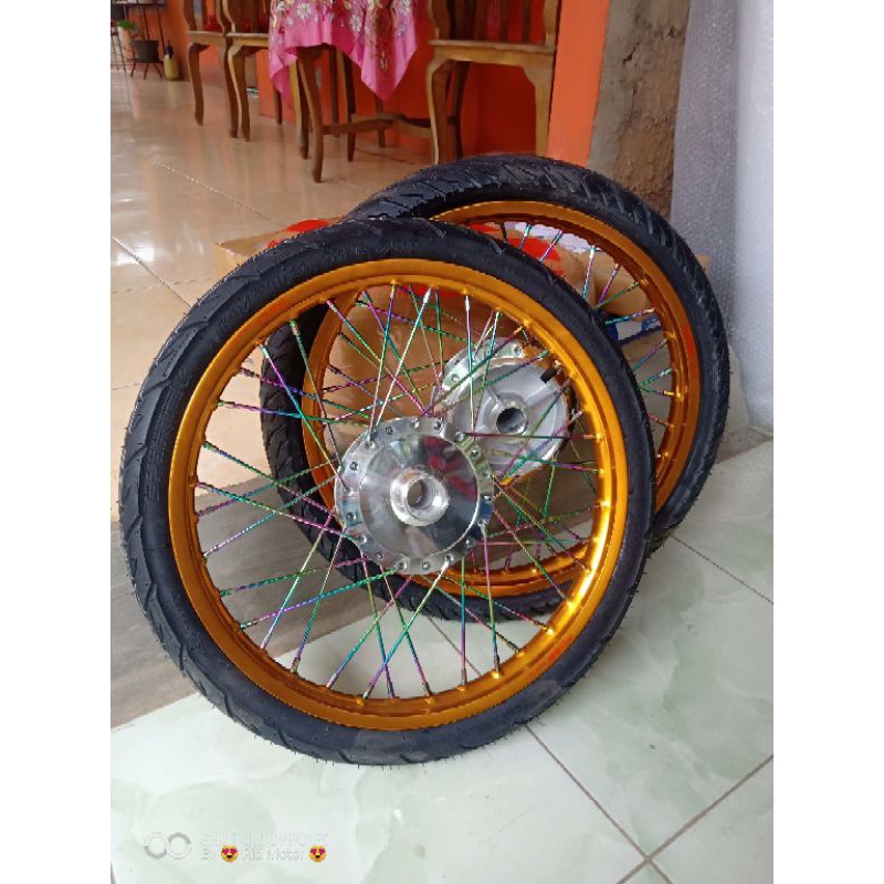 velg paketan vixion old ring 17x160.140 plus ban
