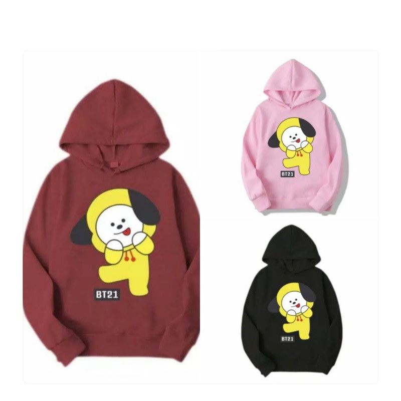 Sweater BT21 CHIMMY, Sweater Anak Cewe Kekinian,Jaket CHIMMY Bt21,Jaket CHIMMY