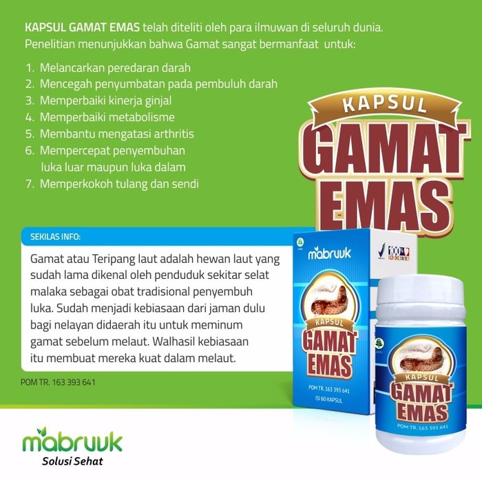 KAPSUL GAMAT GOLD EXTRACT | GAMAT EMAS EKSTRAK GOLD G