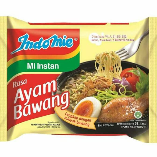 

Terlaris# Indomie Kuah Ayam Bawang ( Isi 40 Pcs)