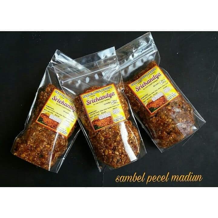 

[Favorite] Level "Sedang" Sambel Pecel Madiun "Sriekandya" Sambal Bumbu Kacang Gurih Enak 250 gr