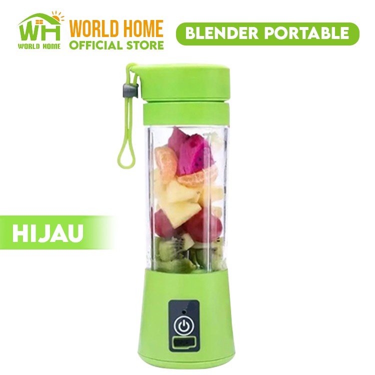 COD Termurah Blender Juicer Blender Mini Portable USB Blender Mini Juicer 2 Mata Pisau Goshop88