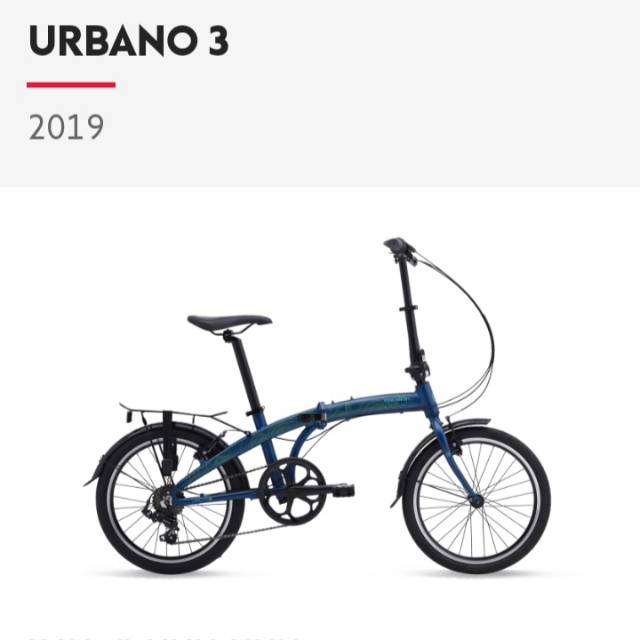 Sepeda Lipat Folding Bike Polygon Urbano 3 Uk 20 Inci Anak Dewasa Harga Promo Ongkir Termurah