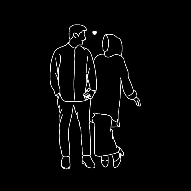 SOFTFILE ILLUSTRATION Line Art Jasa Edit Foto / Line Art Aesthetic putih Murah