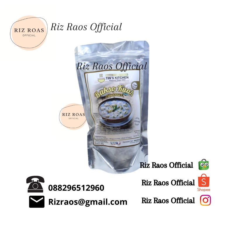 

BAKSO INSTAN / BAKSO SEHAT / BAKSO TIN'S KITCHEN 200GR / BAKSO SIAP SAJI / PENTOL KEKINIAN