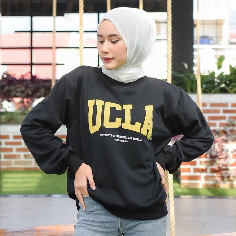 Public - Ucla Sweater Sweatshirt Pria Wanita