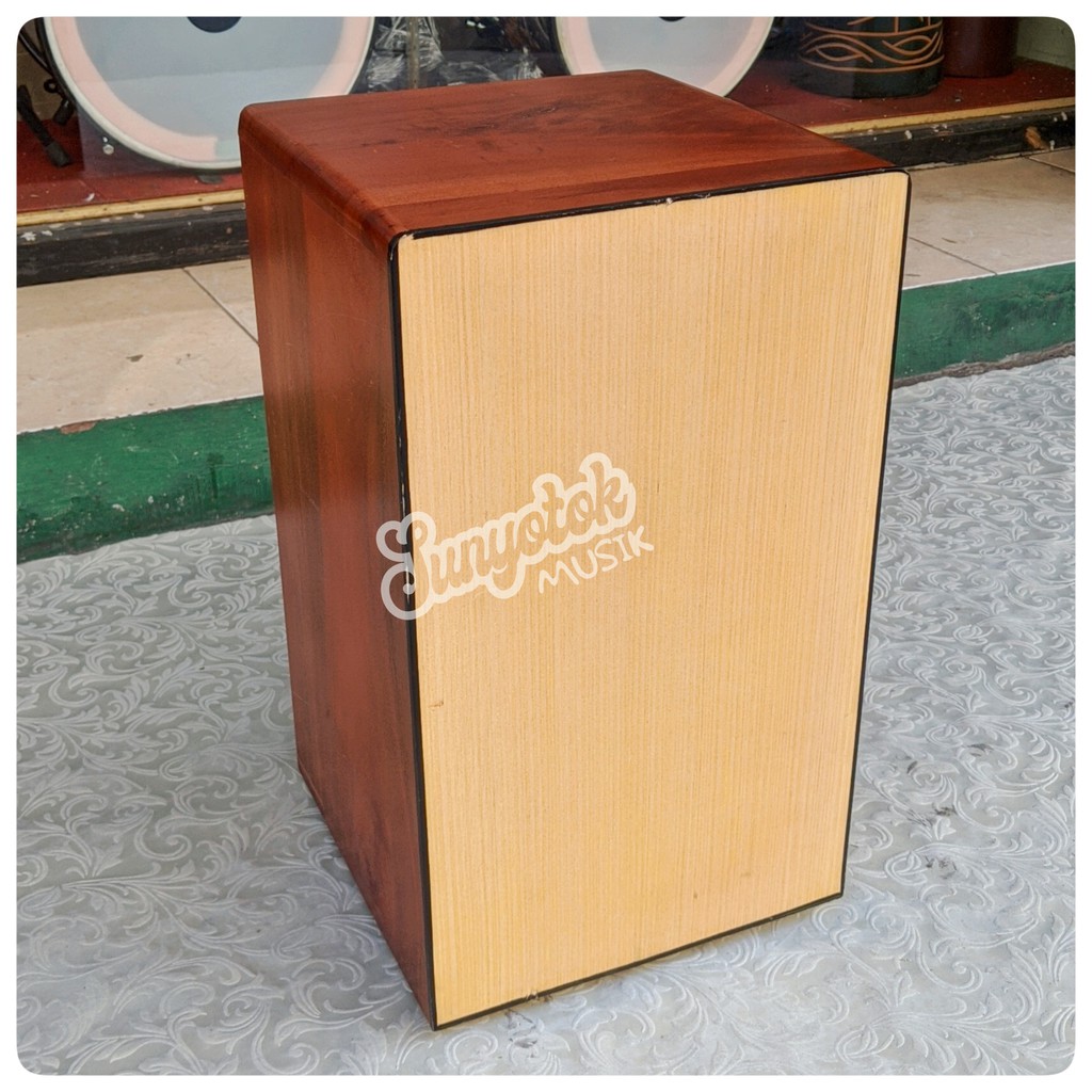 Kajon/Cajon/Drum Akustik Kayu Mahogany Solid
