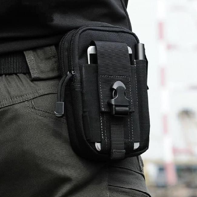 K2B4 UNIVERSAL TAS PINGGANG OUTDOOR TACTICAL SMARTPHONE GESPER MOLLE EDC - PHYTON 0FU3